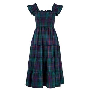 Hill House Ellie Nap Dress - Midnight Tartan